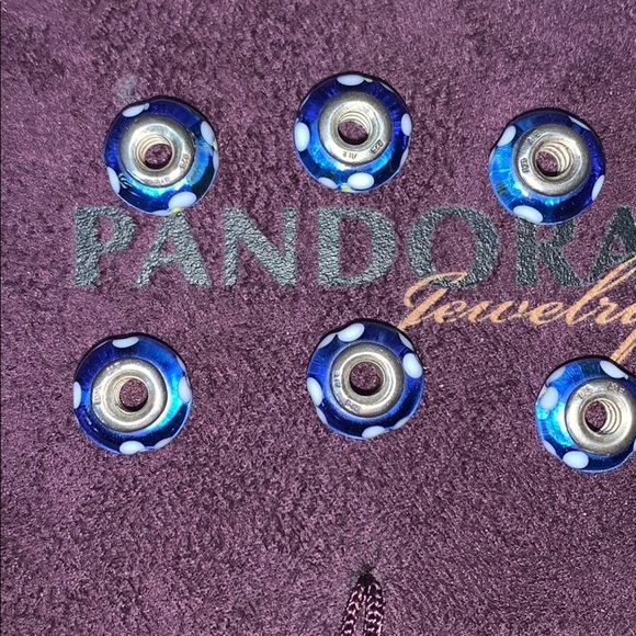 🌸Authentic Pandora Murano Glass Charm - Picture 3 of 3